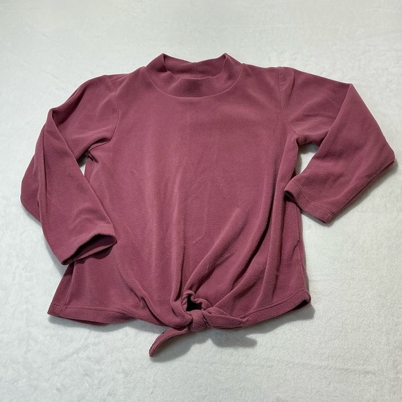 Old Navy Mauve Fleece Top - Picture 1 of 5